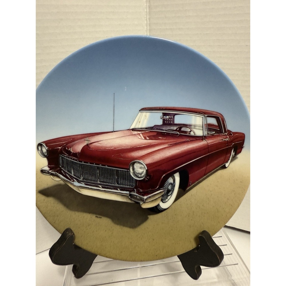 Dream Machines '56 CONTINENTAL Plate 1956 #4 Lincoln Car Burgundy Palma 8932A